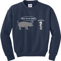 Bacon, I Am Your Father! No! Funny Pig Bacon Lover Kids Sweatshirt