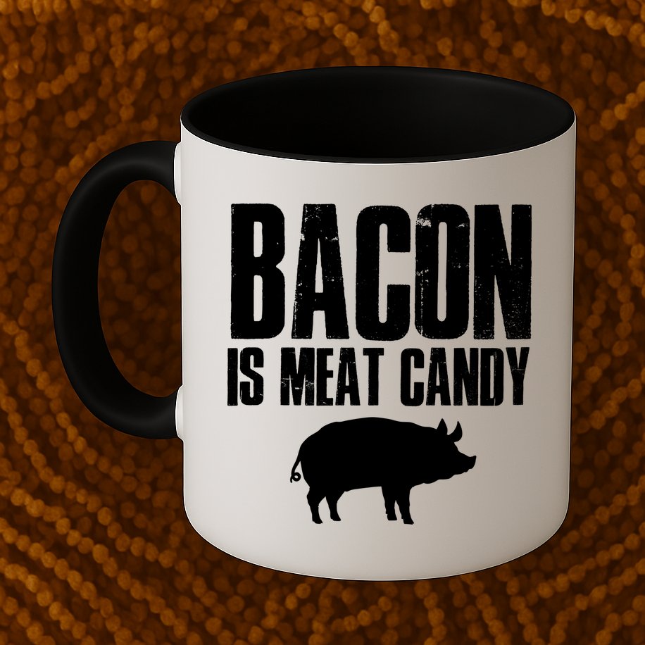 Bacon Is Meat Candy Mug