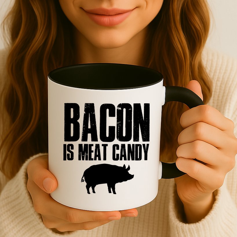 Bacon Is Meat Candy Mug