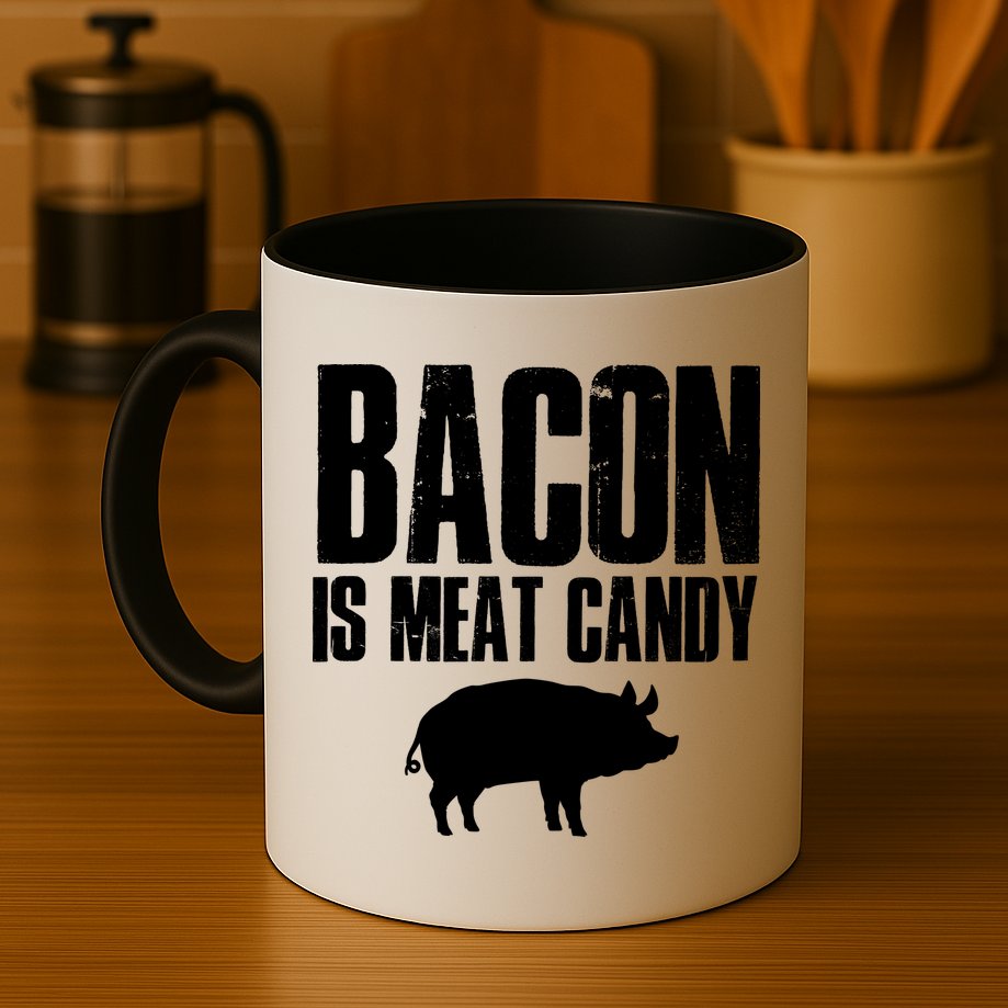 Bacon Is Meat Candy Mug