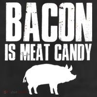 Bacon Is Meat Candy 11oz C Handle Ceramic Mug
