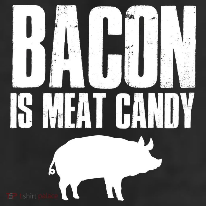 Bacon Is Meat Candy 11oz C Handle Ceramic Mug