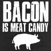 Bacon Is Meat Candy Golf Towel
