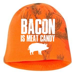 Bacon Is Meat Candy Kati - Camo Knit Beanie