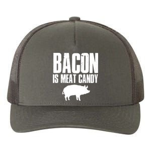 Bacon Is Meat Candy Yupoong Adult 5-Panel Trucker Hat