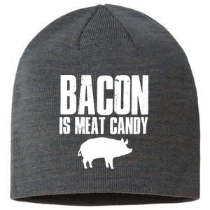 Bacon Is Meat Candy Sustainable Beanie