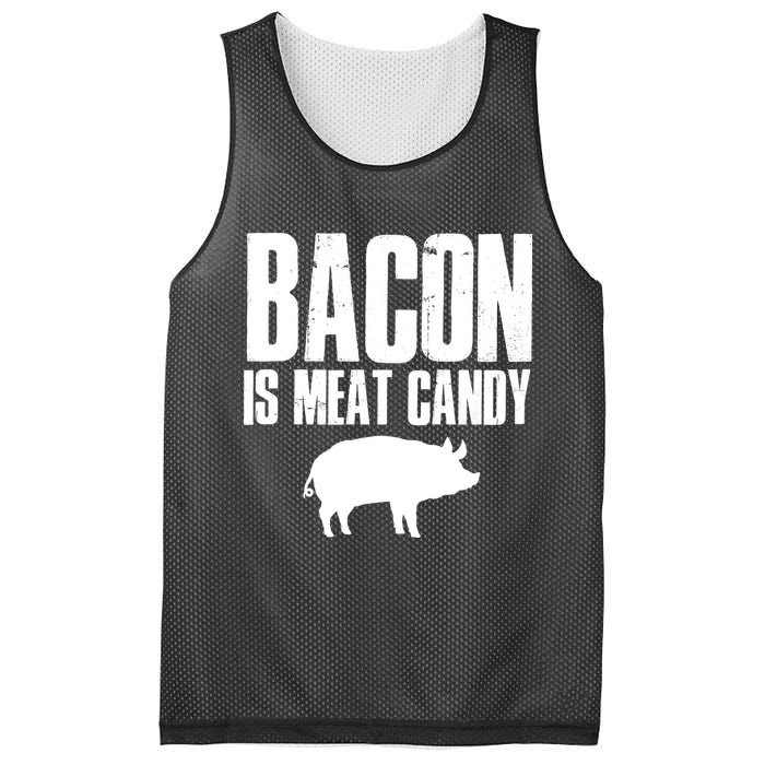 Bacon Is Meat Candy Mesh Reversible Basketball Jersey Tank