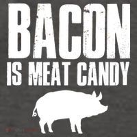 Bacon Is Meat Candy Vector Backpack