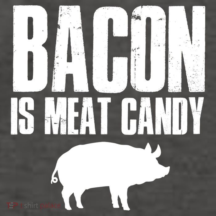 Bacon Is Meat Candy Vector Backpack
