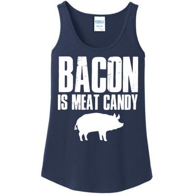 Bacon Is Meat Candy Ladies Essential Tank