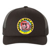 Bacon Is Meat Candy Pig Funny Yupoong Adult 5-Panel Trucker Hat