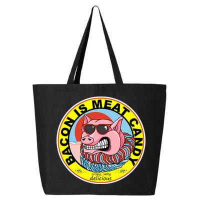 Bacon Is Meat Candy Pig Funny 25L Jumbo Tote