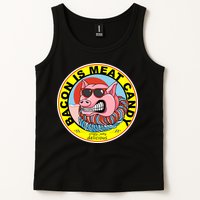 Bacon Is Meat Candy Pig Funny Tank Top