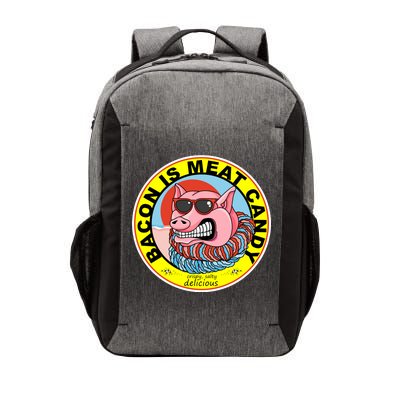 Bacon Is Meat Candy Pig Funny Vector Backpack