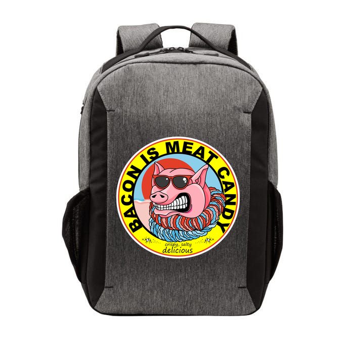 Bacon Is Meat Candy Pig Funny Vector Backpack