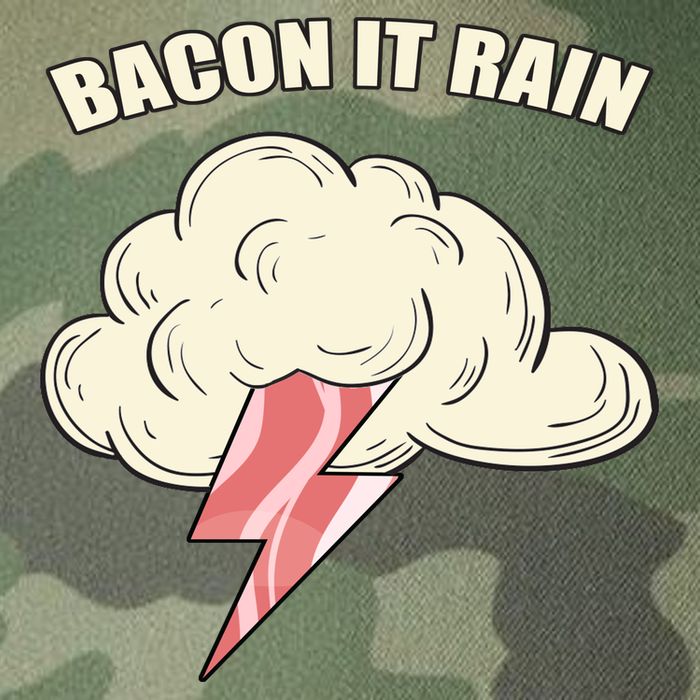 Bacon It Rain Legacy Tie Dye Trucker Hat
