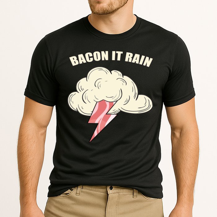 Bacon It Rain Cooling Performance Crew T-Shirt
