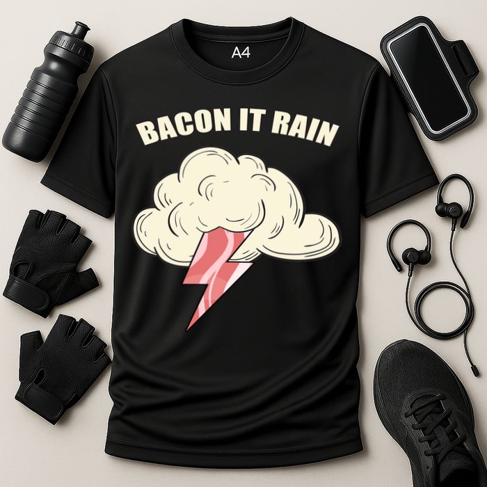 Bacon It Rain Cooling Performance Crew T-Shirt