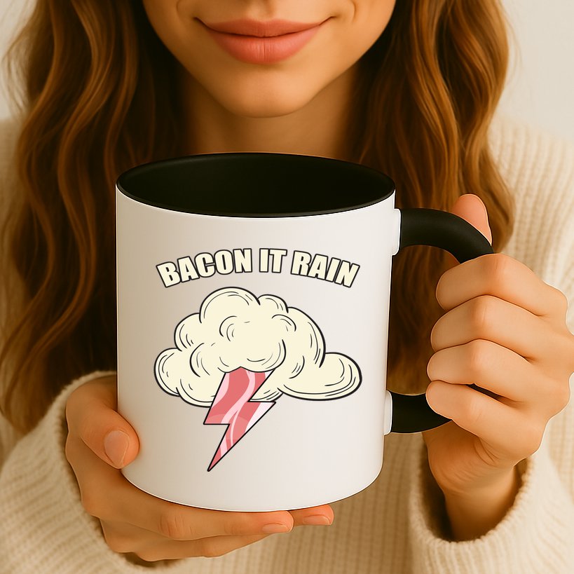 Bacon It Rain Mug