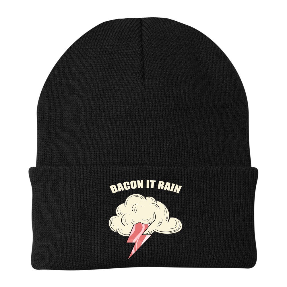Bacon It Rain Beanie