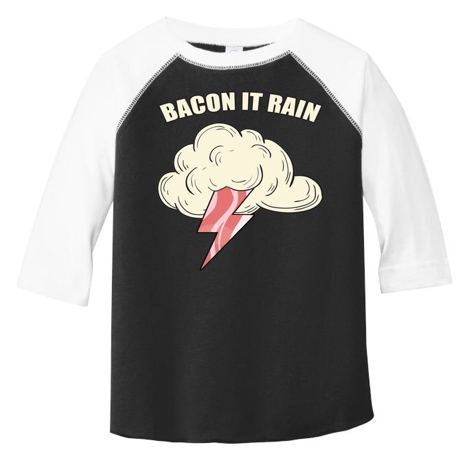 Bacon It Rain Toddler Fine Jersey T-Shirt