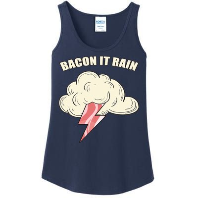 Bacon It Rain Ladies Essential Tank