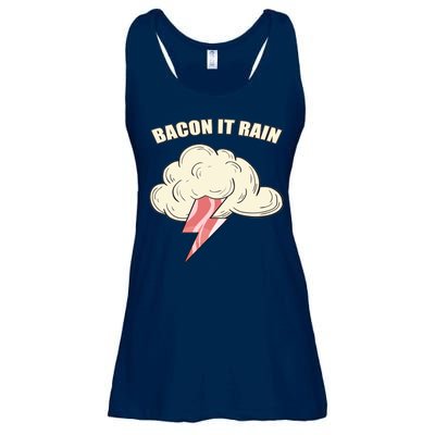 Bacon It Rain Ladies Essential Flowy Tank