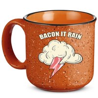 Bacon It Rain 15oz Campfire Ceramic Mug