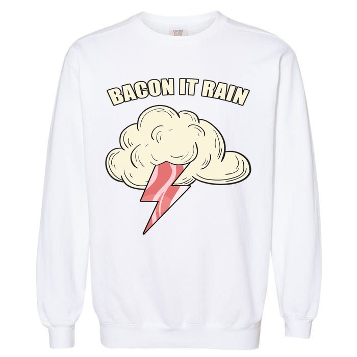 Bacon It Rain Garment-Dyed Sweatshirt