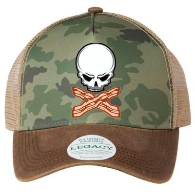 Bacon Skull Legacy Tie Dye Trucker Hat