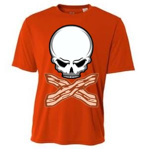 Bacon Skull Cooling Performance Crew T-Shirt