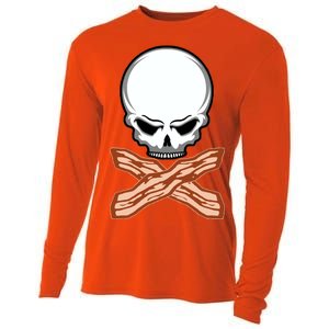 Bacon Skull Cooling Performance Long Sleeve Crew