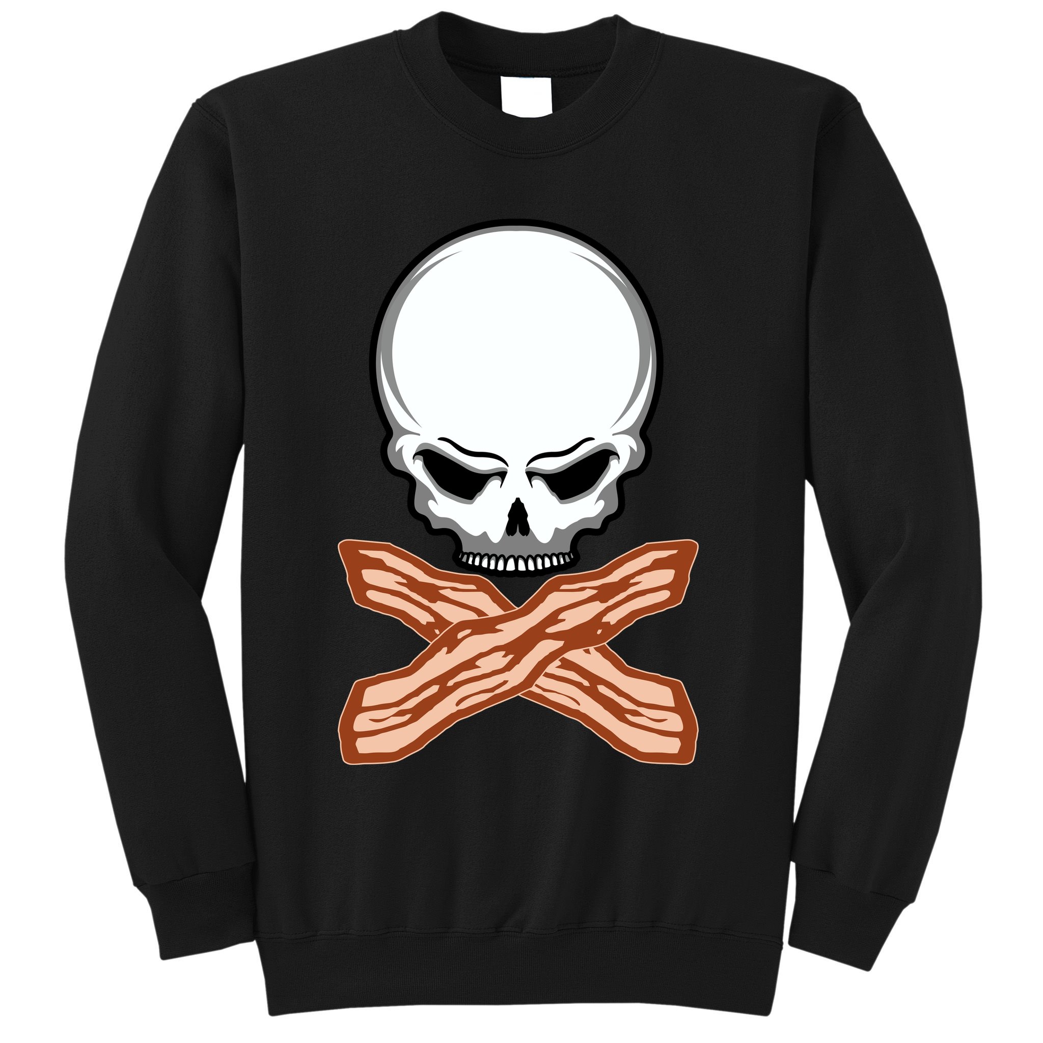 Bacon Skull Sweatshirt