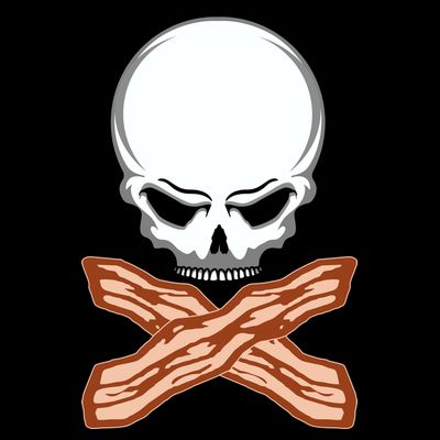 Bacon Skull T-Shirt