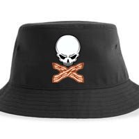 Bacon Skull Sustainable Bucket Hat