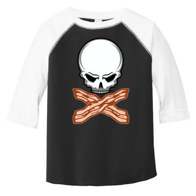 Bacon Skull Toddler Fine Jersey T-Shirt