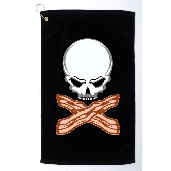 Bacon Skull Golf Towel
