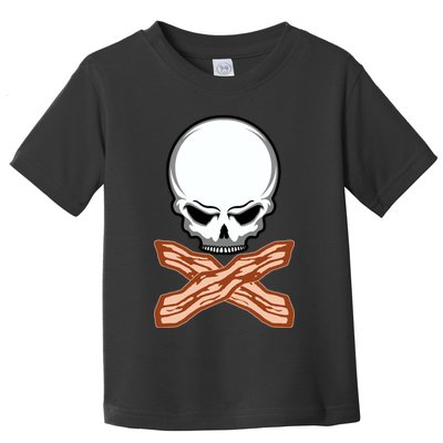 Bacon Skull Toddler T-Shirt