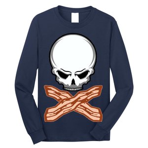 Bacon Skull Long Sleeve Shirt