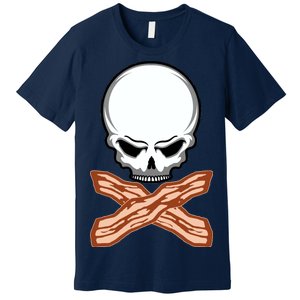 Bacon Skull Premium T-Shirt