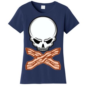 Bacon Skull Women's T-Shirt