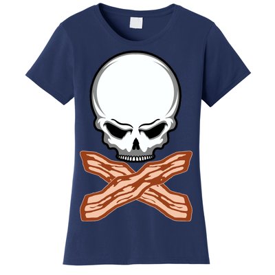 Bacon Skull Women's T-Shirt