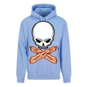 Bacon Skull Unisex Surf Hoodie