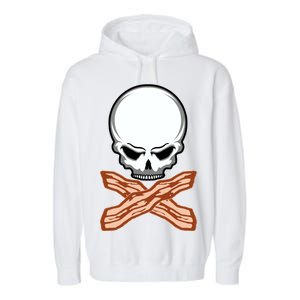 Bacon Skull Garment-Dyed Fleece Hoodie