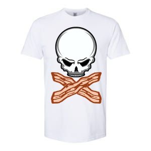 Bacon Skull Softstyle CVC T-Shirt