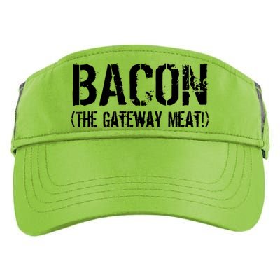 Bacon The Gateway Meat Adult Drive Performance Visor