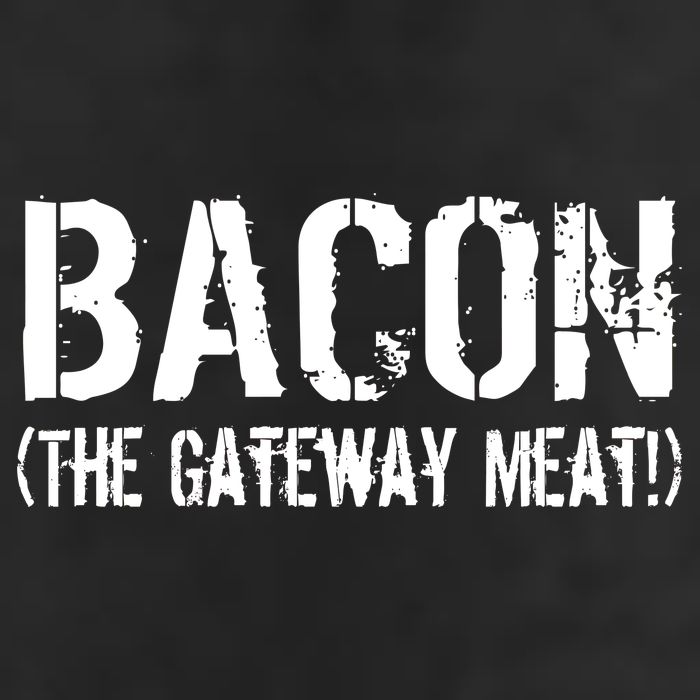 Bacon The Gateway Meat 7 Panel Mesh Trucker Snapback Hat