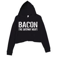 Bacon The Gateway Meat Crop Fleece Hoodie