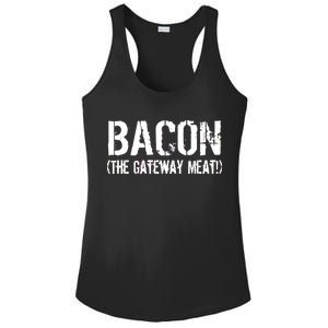 Bacon The Gateway Meat Ladies PosiCharge Competitor Racerback Tank