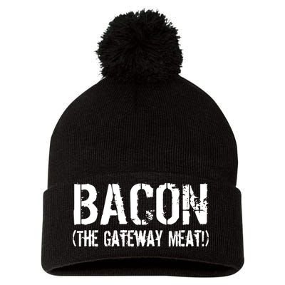 Bacon The Gateway Meat Pom Pom 12in Knit Beanie